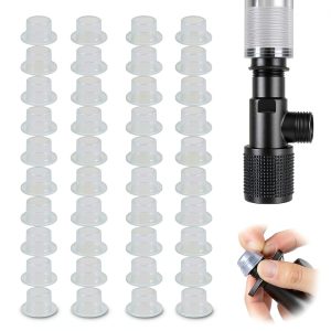 Sealing Gasket for Faucets RUIVEO 40pcs Silicone Proof Tape Gasket-0